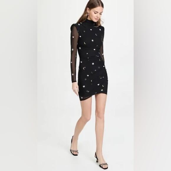 Cinq a Sept Marlane Heart and Stars Dress - Picture 1 of 9